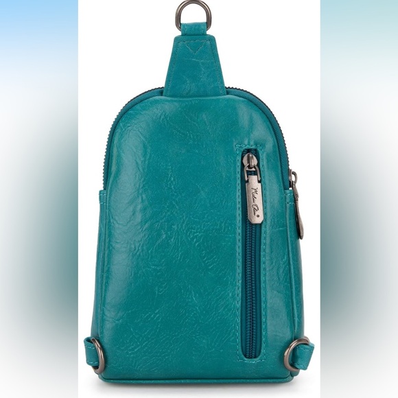 Teal sling bag - Picture 4 of 7